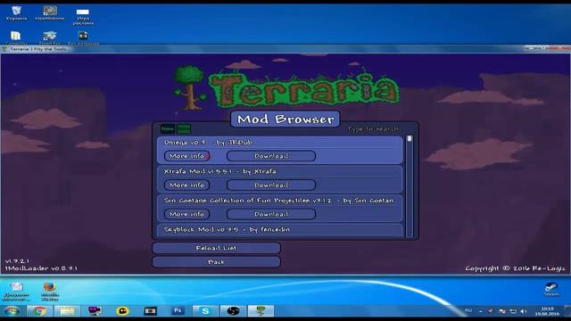 Установка модов на Terraria 1.4.4.9 смотреть онлайн