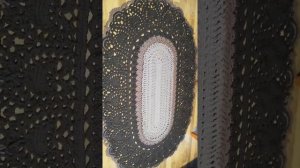 Ковёр из полиэфирного шнура. Мой коврик готов!