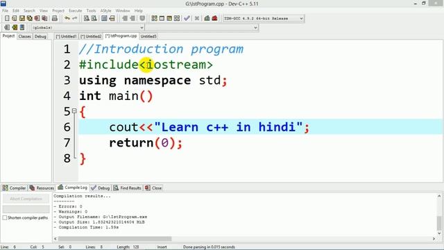 C++ Tutorial For Beginners in Hindi | C++ Language | C++ Programming | Learn C Plus Plus in Hindi смотреть онлайн