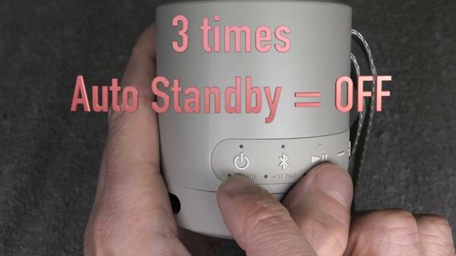 Auto Standby Auto Off for Sony Bluetooth Speakers (How to SRS XB13) смотреть онлайн