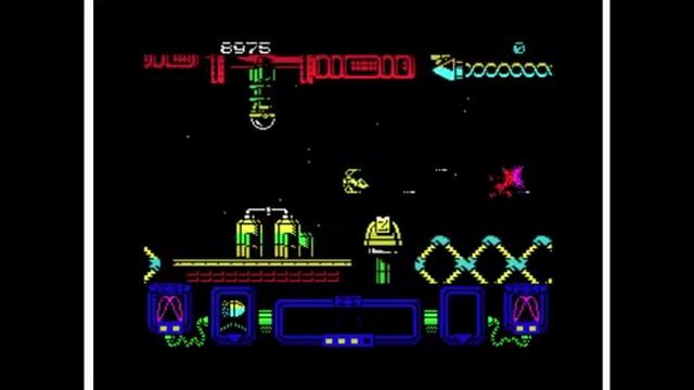 Free online game "Zynaps" ZX-Spectrum смотреть онлайн