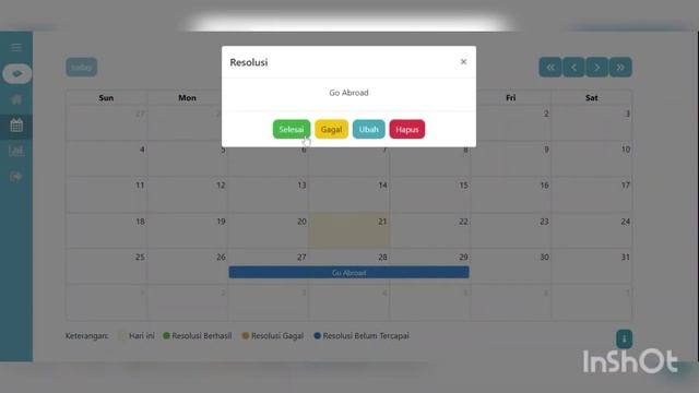 Resolusi & Apresiasi - Activity Calendar using ReactJS, Bootstrap and Firebase [www.faisalhakim.com смотреть онлайн