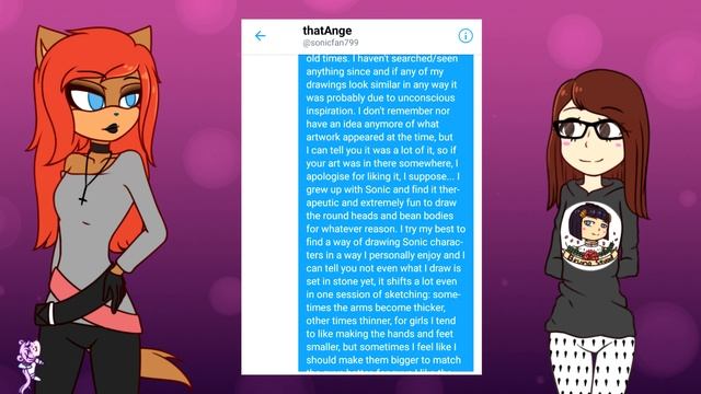 Ang0Mang0's art style theft claim смотреть онлайн