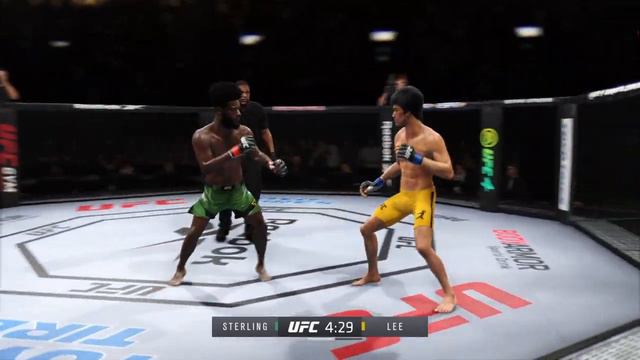 Fight Bruce Lee Vs. Aljamain Sterling (PS 4/EA SPORTS/UFC 4)