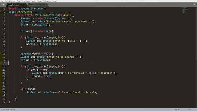 Java Array Part-3 (Search value from Array & Find First Max, Second Max & Third Max -Practical Demo смотреть онлайн