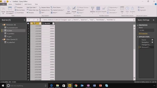 [Feature Series] Microsoft Power BI – Data Transformations : Working with Dates смотреть онлайн