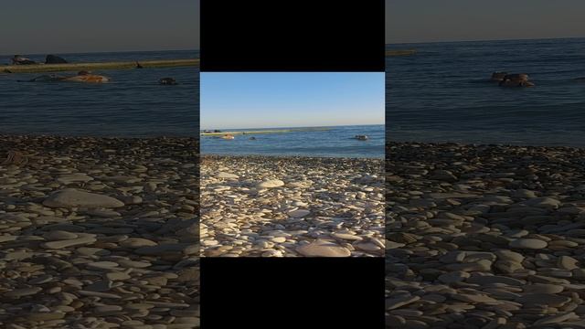 Море, п.Дедеркой 28.08.2023 вечер