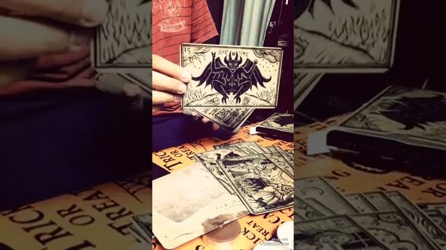 Unboxing Deck Mildred Payne's Oracle of Black Enchantment смотреть онлайн