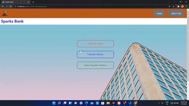 Internship Task 1 | Basic Banking System | GRIPJANUARY2022 | The Sparks Foundation. смотреть онлайн
