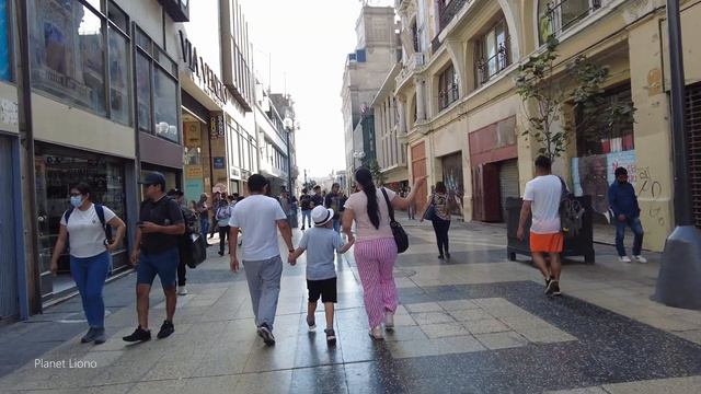 LIMA PERU Walking Tour - CENTRO DOWNTOWN 4K 2022 ??