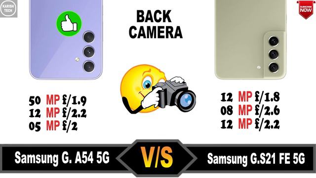 Samsung Galaxy A54 5G vs Samsung Galaxy S21 FE 5G || Comparison || Price || specification || смотреть онлайн