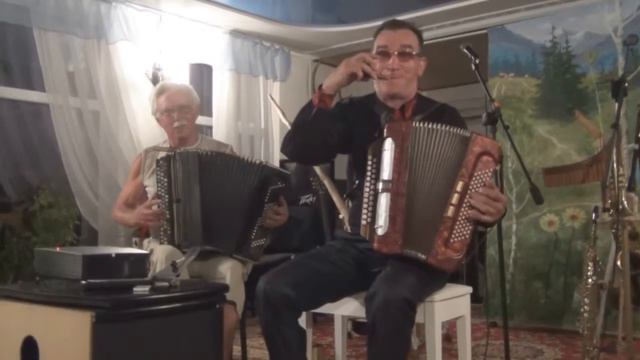 Михаил Баев и Михаил Твёрдый "Коробейники" ( баян и гармонь) смотреть онлайн