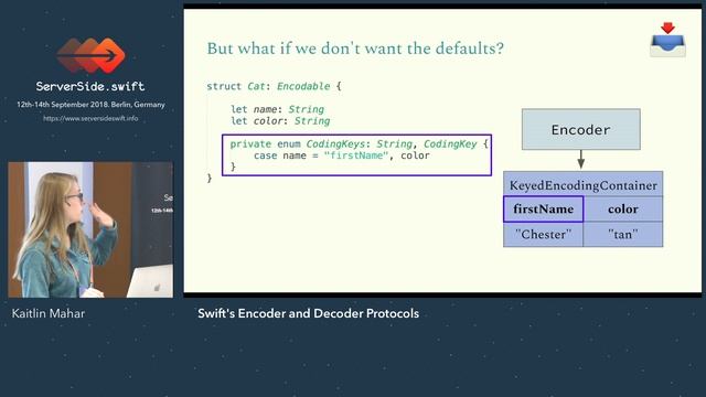 Kaitlin Mahar - Swift's Encoder And Decoder Protocols смотреть онлайн