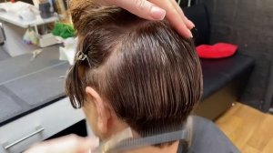 Стрижка на редкие волосы после 60 лет Короткая объемная женская стрижка БЕЗ УКЛАДКИ \ стрижка 60+