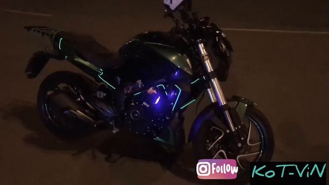 Bajaj dominar 400 - ночь прекрасна ? смотреть онлайн