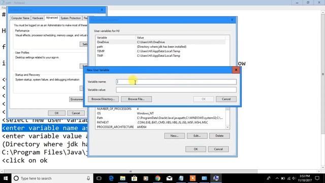 How to set path for java in windows | set jdk path in computer. смотреть онлайн