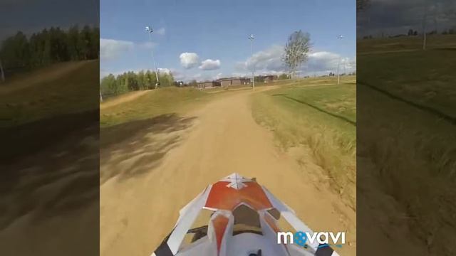 Питбайк bse mx 125 в городе, на квадрике по кроссовой трассе! смотреть онлайн