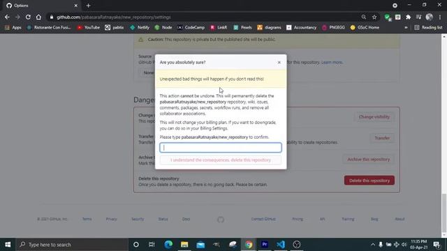 How to delete a GitHub repository смотреть онлайн