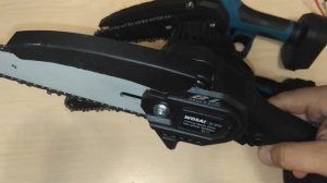 Тест небольших аккумуляторных цепных пил для дачи и сада.