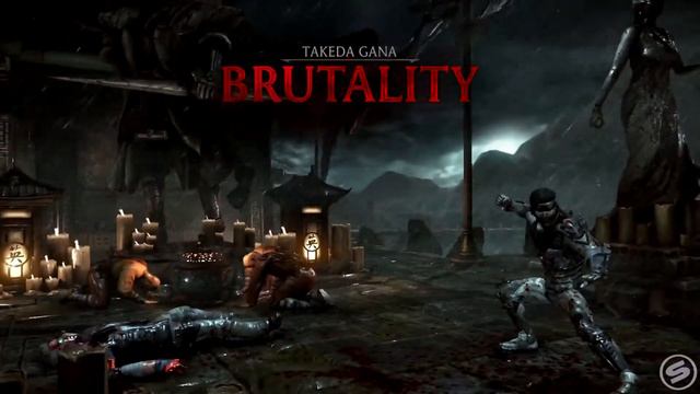 MKX | Todos los Fatalities & Brutalities | Takeda смотреть онлайн