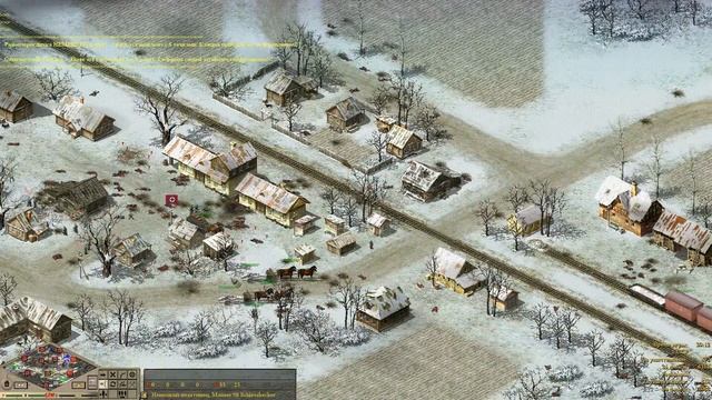 Blitzkrieg (mod GZM), multiplayer. Map "Moroz 2.0". Борьба за станцию и блицкриг на севере. смотреть онлайн