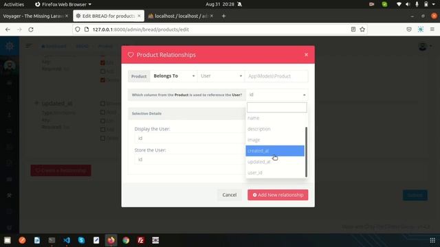 Laravel Admin Panel #8 Build Database Relationship | Voyager Admin Panel | Laravel Tutorial смотреть онлайн