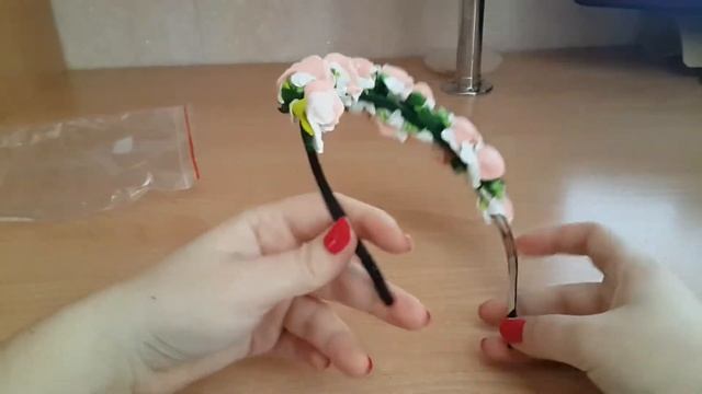 Ободок с цветами с сайта алиэкспресс смотреть онлайн