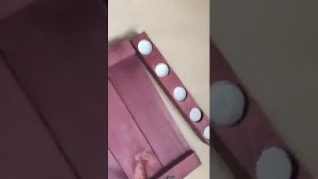 Обзор на декор поднос и подсвечник из дерева