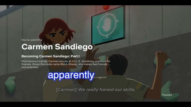 Carmen Sandiego is Trapped in a Video Game! | Siblings Sassing Carmen Sandiego смотреть онлайн