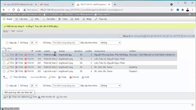 [MySQL] Sử dụng phpMyAdmin trên hosting Infinity Free смотреть онлайн
