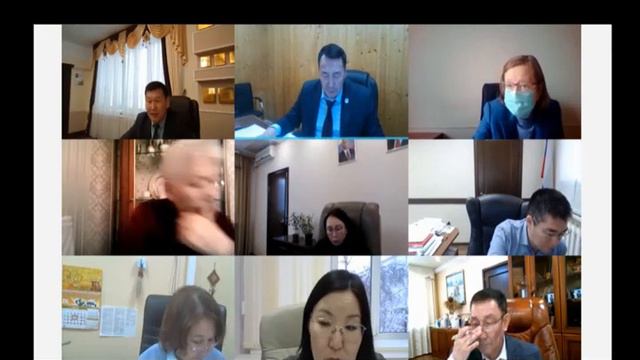 Выступает глава МР "Амгинский улус" Н.А. Архипов 10.02.2022 г. смотреть онлайн