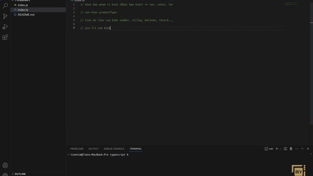 Tự Học Typescript #3 - Khai Báo Biến смотреть онлайн