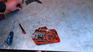 Ремонт тормоза бензопилы HUSQVARNA