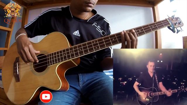Marc Martel & Me - Crazy Little Thing Called Love (Bass + Guitar) смотреть онлайн