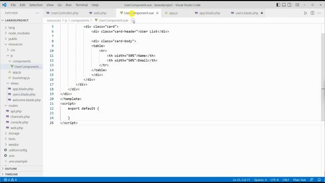 Laravel 9 Vue 3 Axios Get Request List all user смотреть онлайн