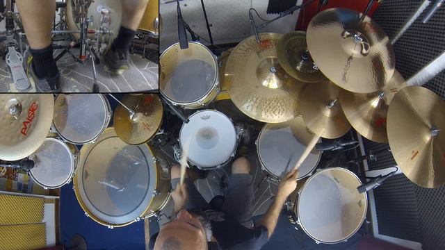 Angra - Carry On - Alex Holzwarth Drum Cover By Edo Sala