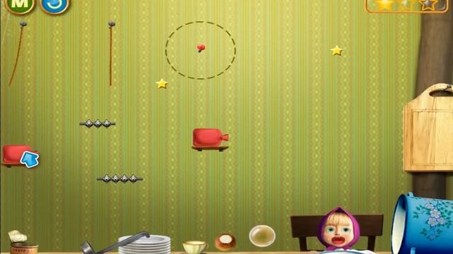 Маша и Медведь/ Компьютерная игра №0002 - Кормим Машу смотреть онлайн