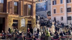 Италия / Прекрасный Рим перед Рождеством - Стрит стайл итальянцы зимой