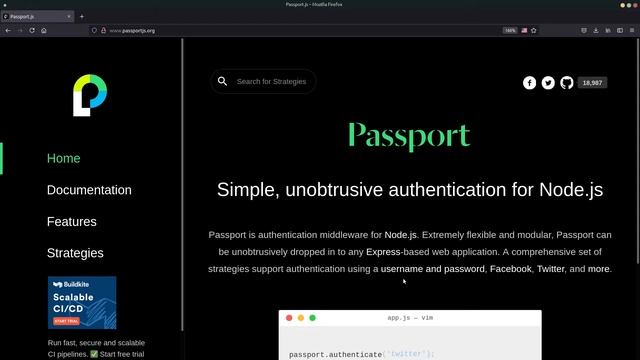 [ITA] Node.js - Sistema di autenticazione con Passport.js #1 introduzione смотреть онлайн