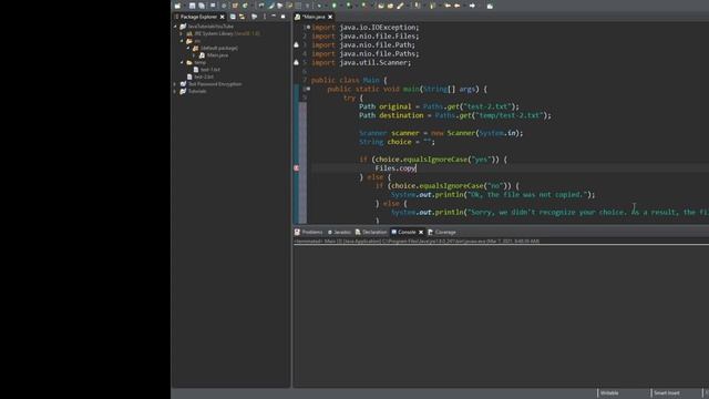 Java - #21 - Copying Files and Copying Content to and From Files смотреть онлайн