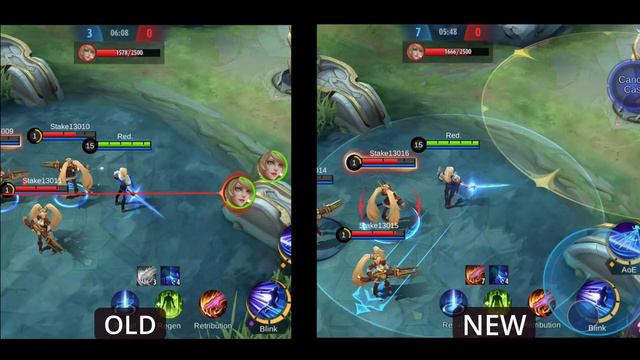 LANCELOT REVAMP OLD vs NEW SIDE by SIDE COMPARISON - MOBILE LEGENDS BANG BANG смотреть онлайн
