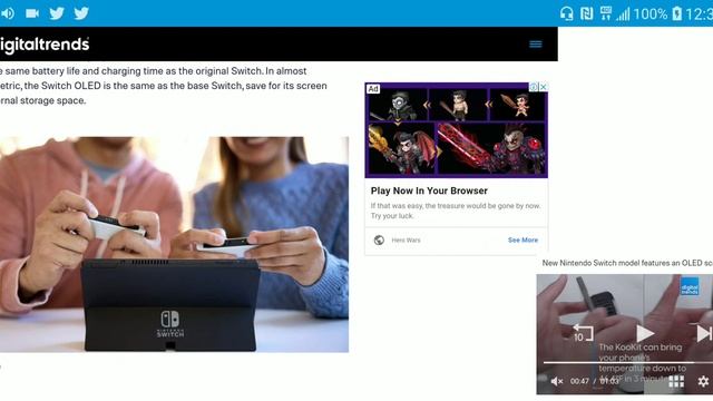 Nintendo Switch OLED Debuts with a 7 inch OLED screen designed for gamers on a budget смотреть онлайн