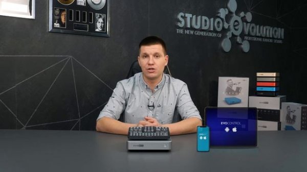 Обзор [EVOBOX] Караоке-система для дома