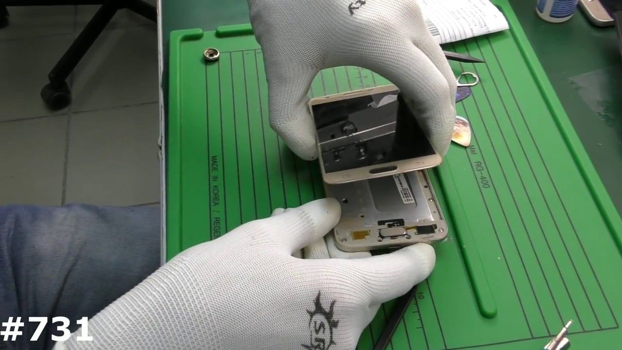 Как разобрать Samsung Galaxy J5 Prime G570 смотреть онлайн