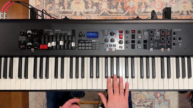 Yamaha YC88 - Unedited Overview From A Nord Stage 3 User