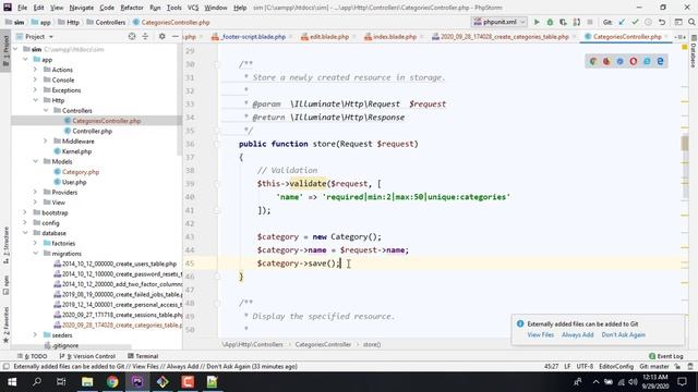 #4 Store inventory management system | Laravel 8 | Vuejs | Vuex | Product Category Create - Part 2 смотреть онлайн