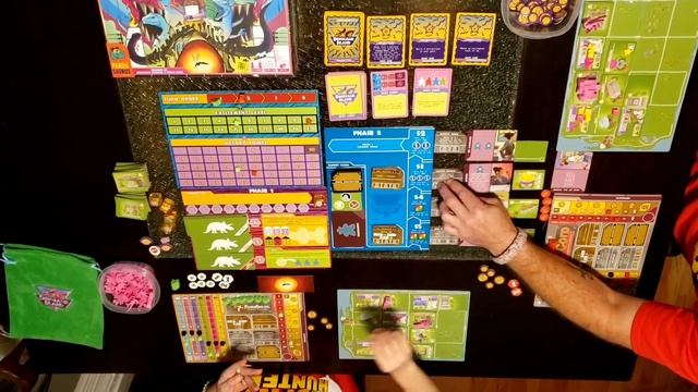 Dinosaur Island by Pandasaurus Games. Unscripted Review and Round Playthrough. смотреть онлайн