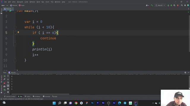 Kotlin Dasturlash tili | 14 dars Break / Continue смотреть онлайн