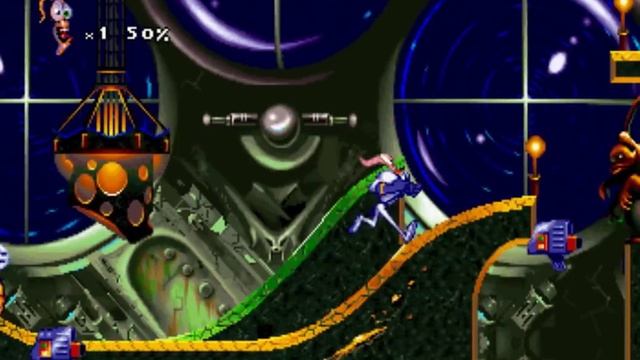 EarthWorm Jim 2 - 13 - FINAL - See Jim Run, Run Jim Run смотреть онлайн