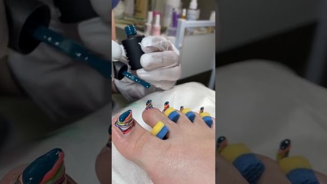 Педикюр на корпоратив #nailart #nails #shots #педикюр смотреть онлайн